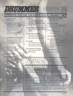 Drummer Issue 47: Contents