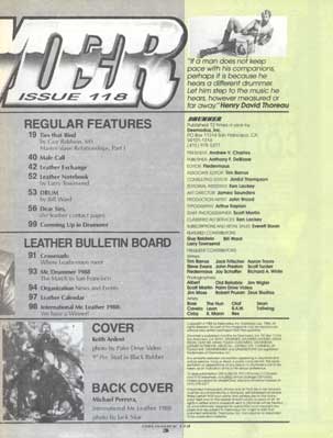 Contents Drummer 118 pg2