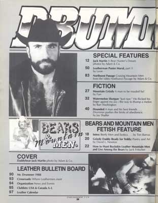 Drummer Issue 119: Contents pg1