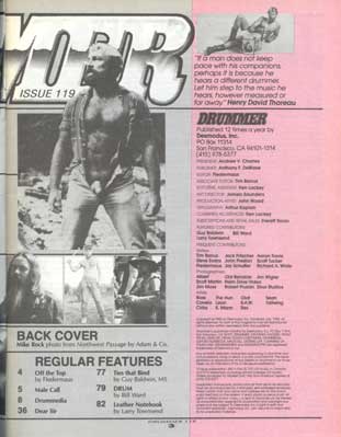 Drummer Issue 119: Contents pg2