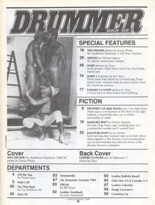 Drummer Issue 128: Contents