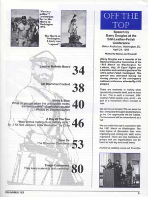 Drummer Issue 163: Contents-2