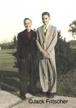 Classmate and Jack Fritscher 1955